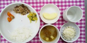 1月31日(土)の献立